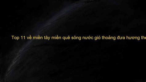 GIÓ THOẢNG ĐỒNG QUÊ.